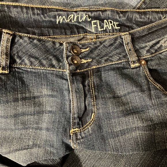 PacSun Marlin Flare Blue Horizon Jeans - Picture 12 of 16